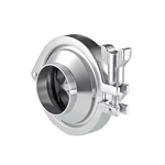 Dn50 Stainless Steel Food Grade Tri Clamp Non-Return Check Valves