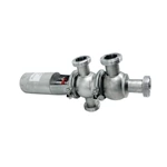 Sanitary Hygienic Stainless Steel Flow Division Diverter Valve