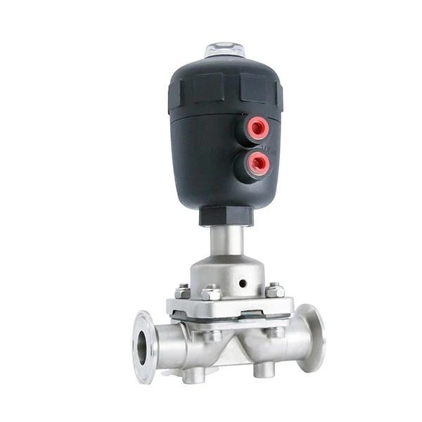 Sanitary Stainless Steel Clamp Type Manual Diaphragm Valve