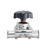 Sanitary Stainless Steel Clamp Type Manual Diaphragm Valve