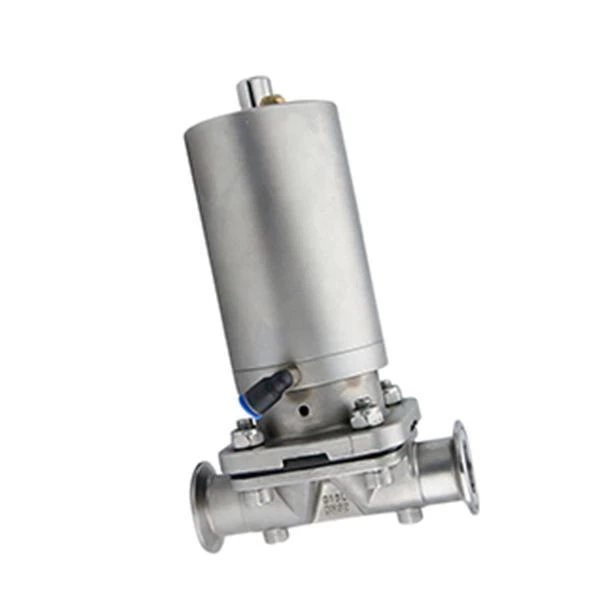 Sanitary Stainless Steel Clamp Type Manual Diaphragm Valve