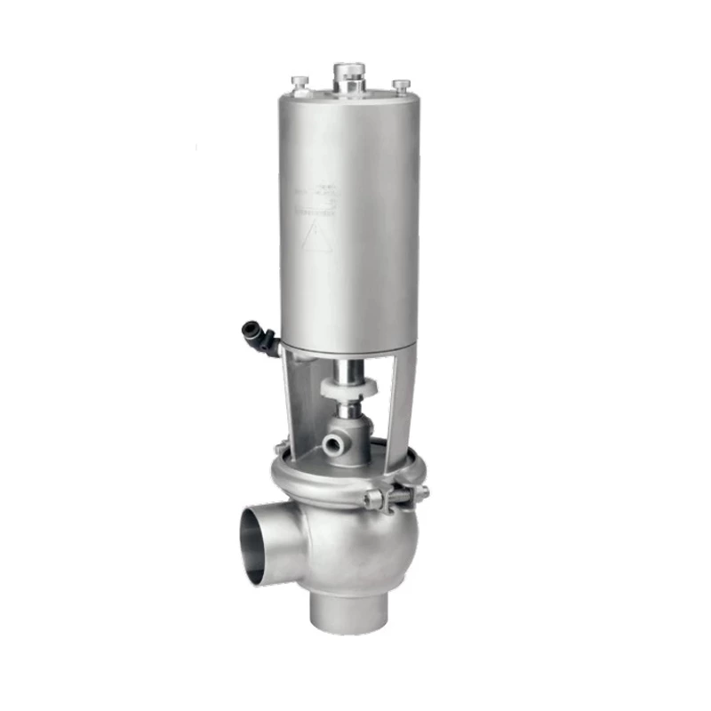 Sanitary Stainless Steel Pneumatic Stop Valve