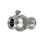 Sanitary Stainless Steel Thread Clamped Check Valve